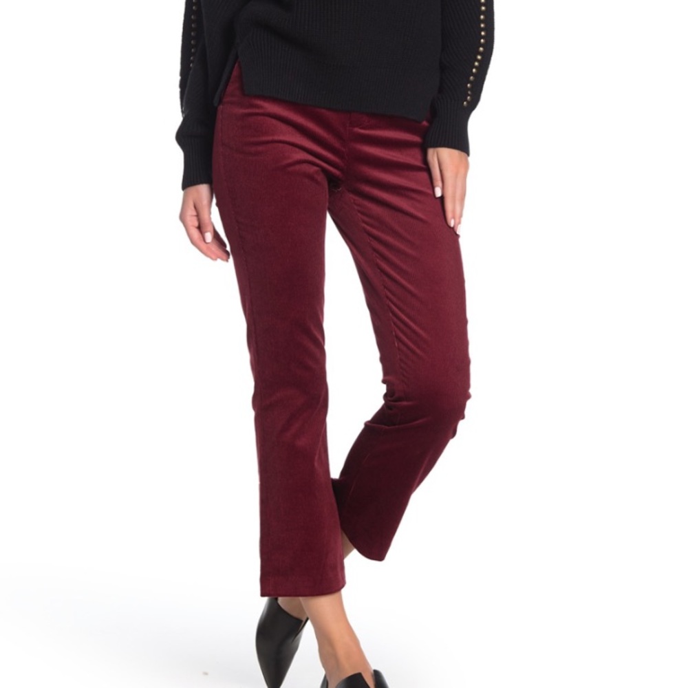 Joie Burgundy Corduroys